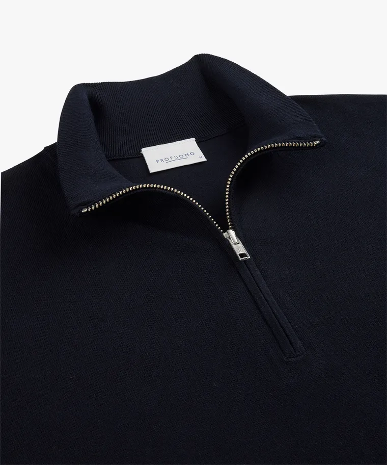 PROFUOMO Zip Navy
