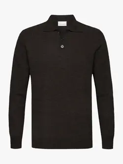 PROFUOMO Polo Dark brown