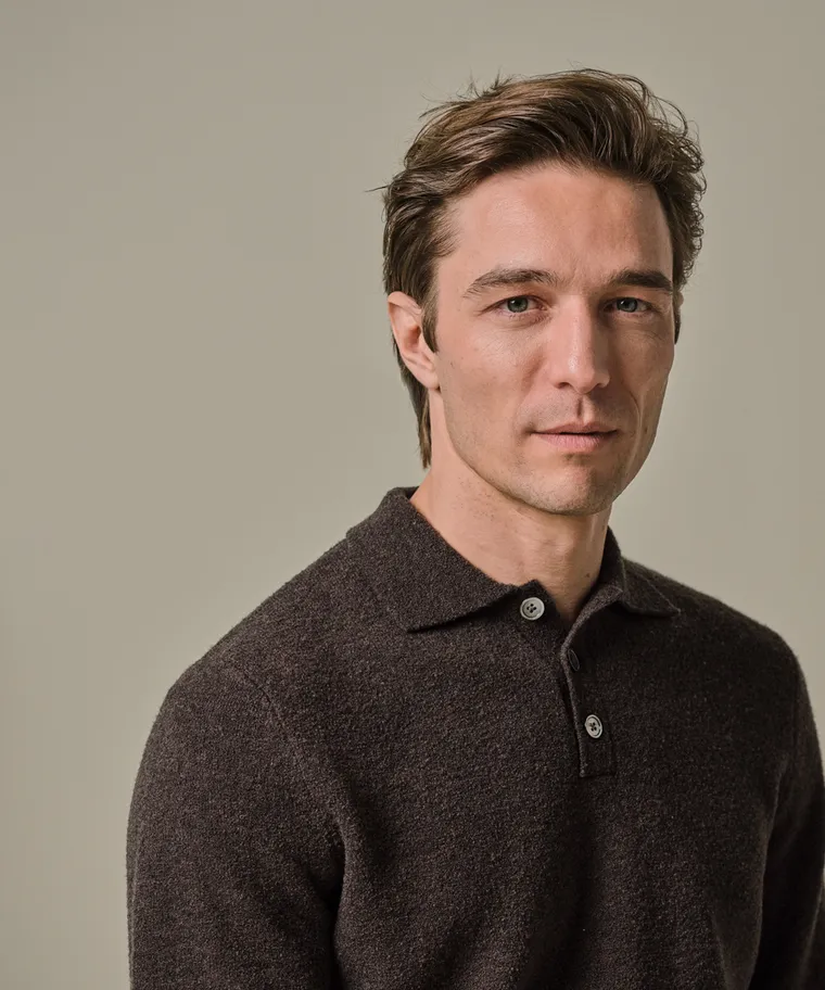 PROFUOMO Polo Dark brown