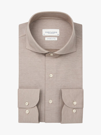 PROFUOMO Overhemd Aubergine