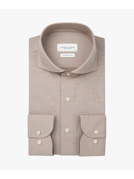 PROFUOMO Overhemd Aubergine