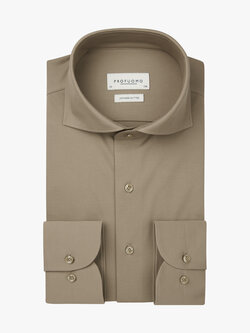 PROFUOMO Overhemd Dark beige