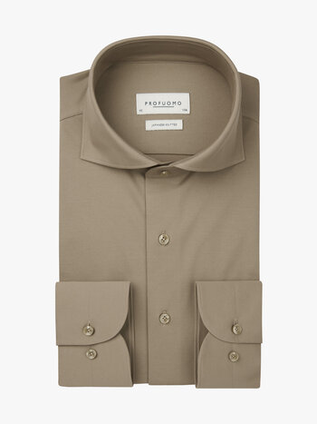 PROFUOMO Overhemd Dark beige