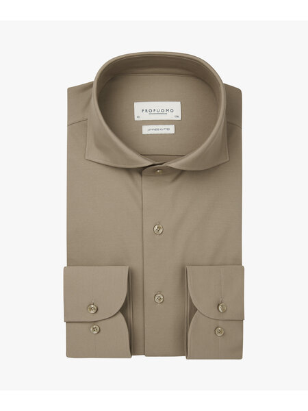 PROFUOMO Overhemd Dark beige