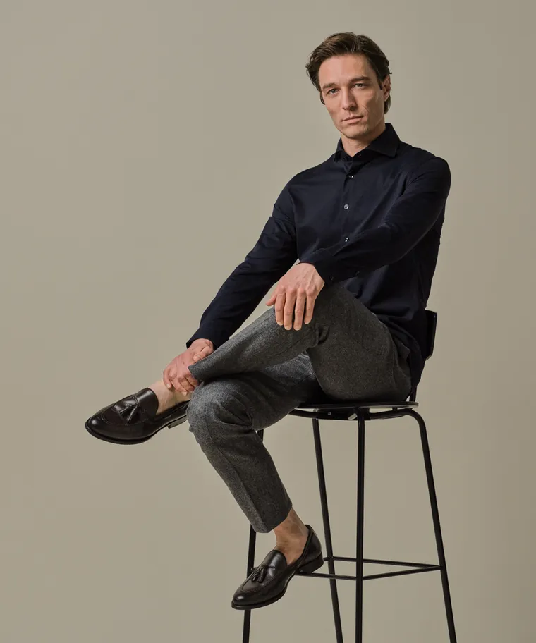 PROFUOMO Overhemd dark blue