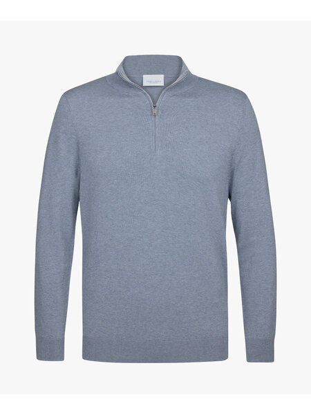 PROFUOMO Zip Blue Grey
