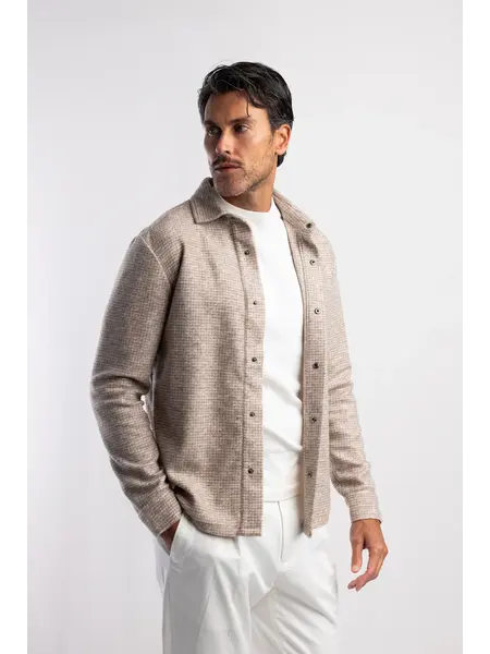 BLUE INDUSTRY Shirtjacket sand