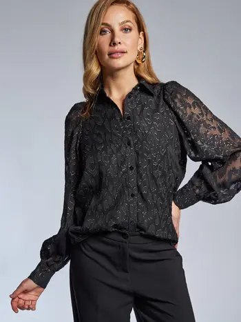 Freebird Kendall blouse zwart
