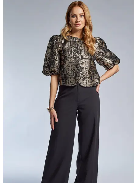 FREEBIRD Livia Jacket Black Gold