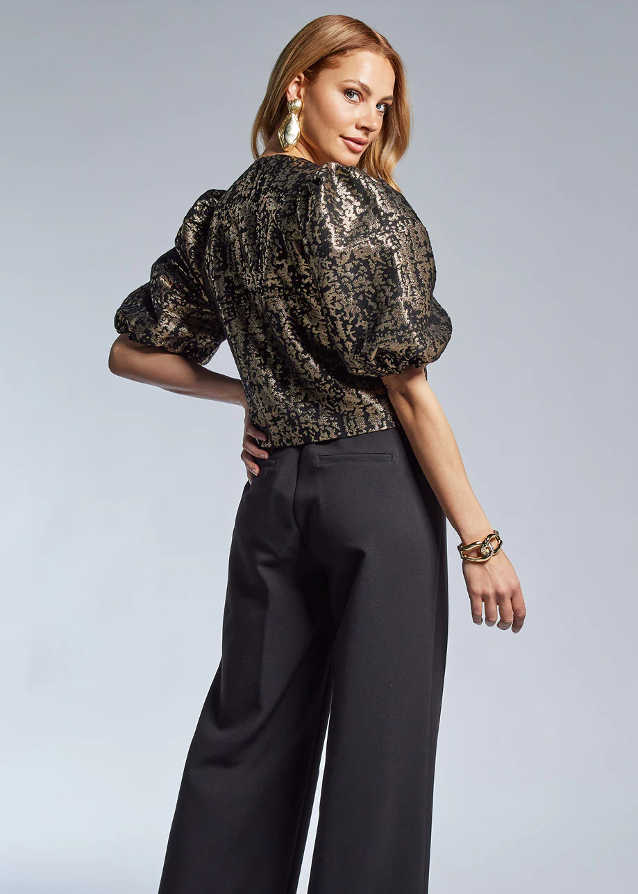 FREEBIRD Livia Jacket Black Gold