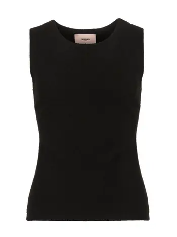 FREEBIRD Thalassa top black