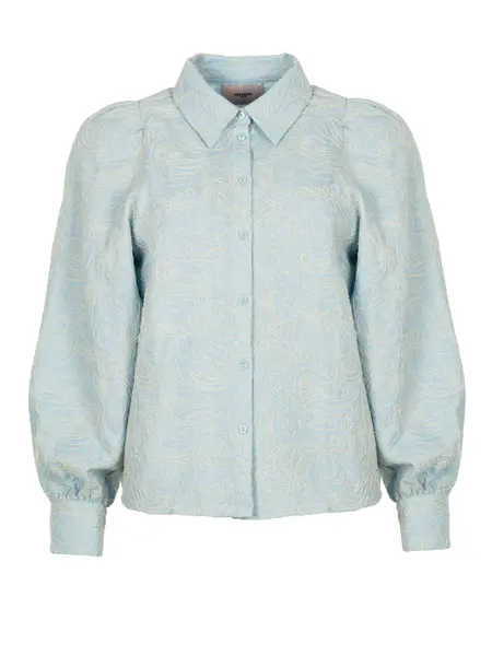 FREEBIRD Benda blouse light blue