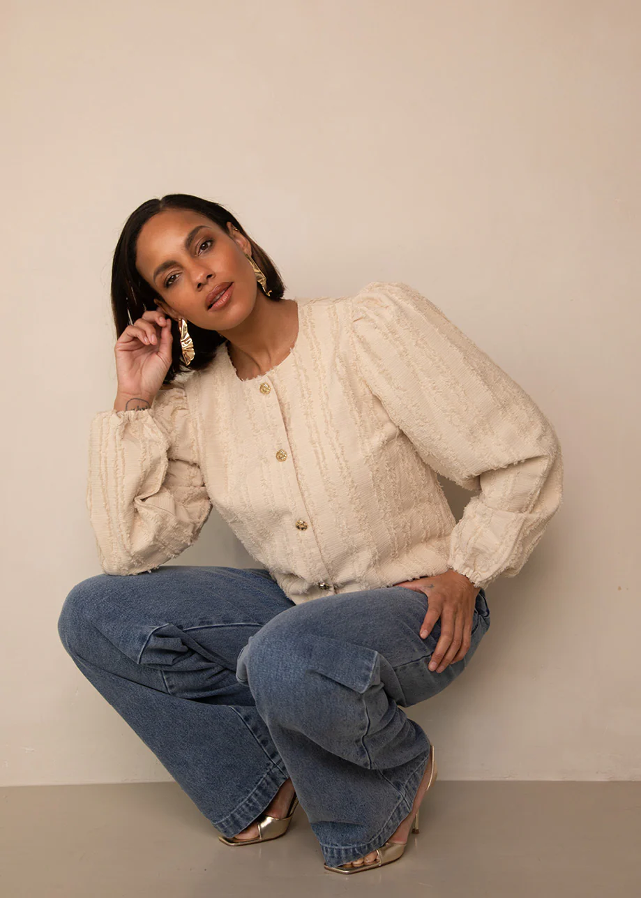 FREEBIRD Lida ls jacket sand shell