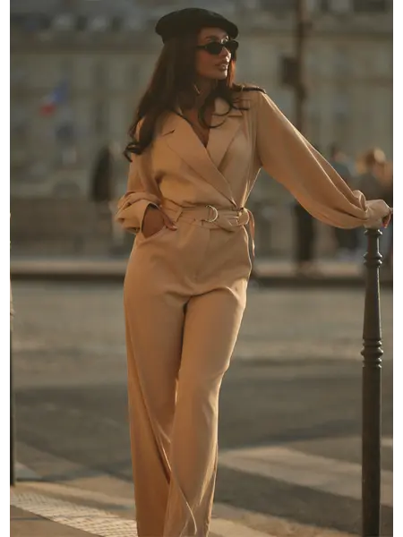 FREEBIRD Jonna jumpsuit camel