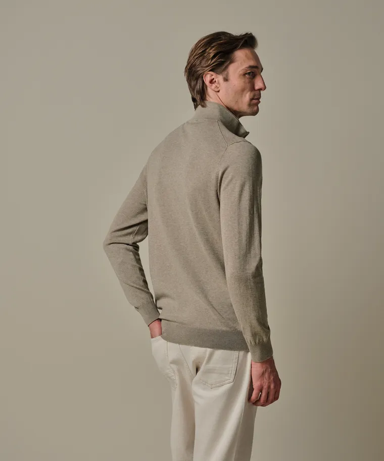 PROFUOMO  Beige full zip