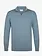 PROFUOMO Luxury Basic half zip grijsblauw