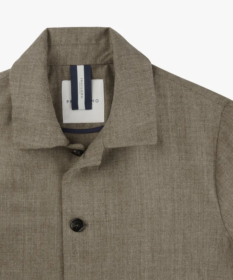PROFUOMO Overshirt Brown