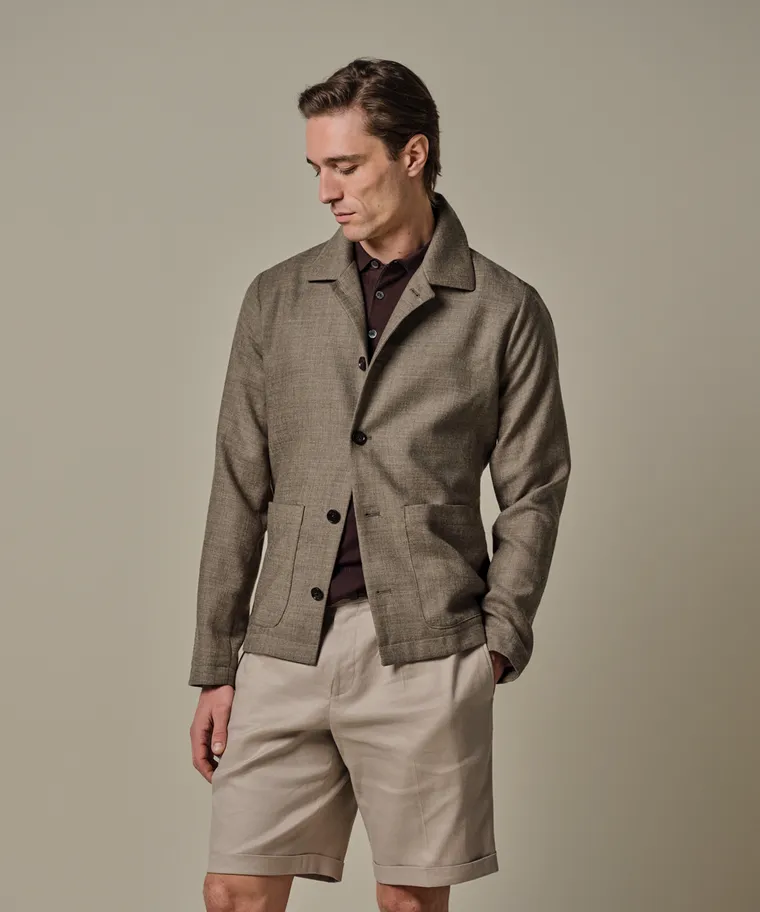 PROFUOMO Overshirt Brown