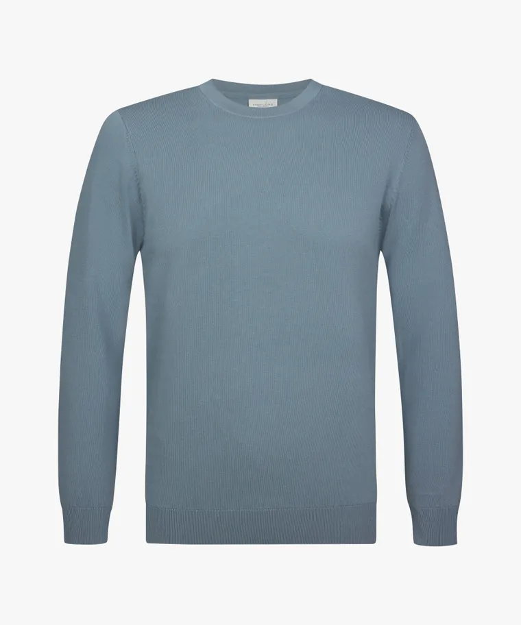 PROFUOMO Crewneck Grey blue