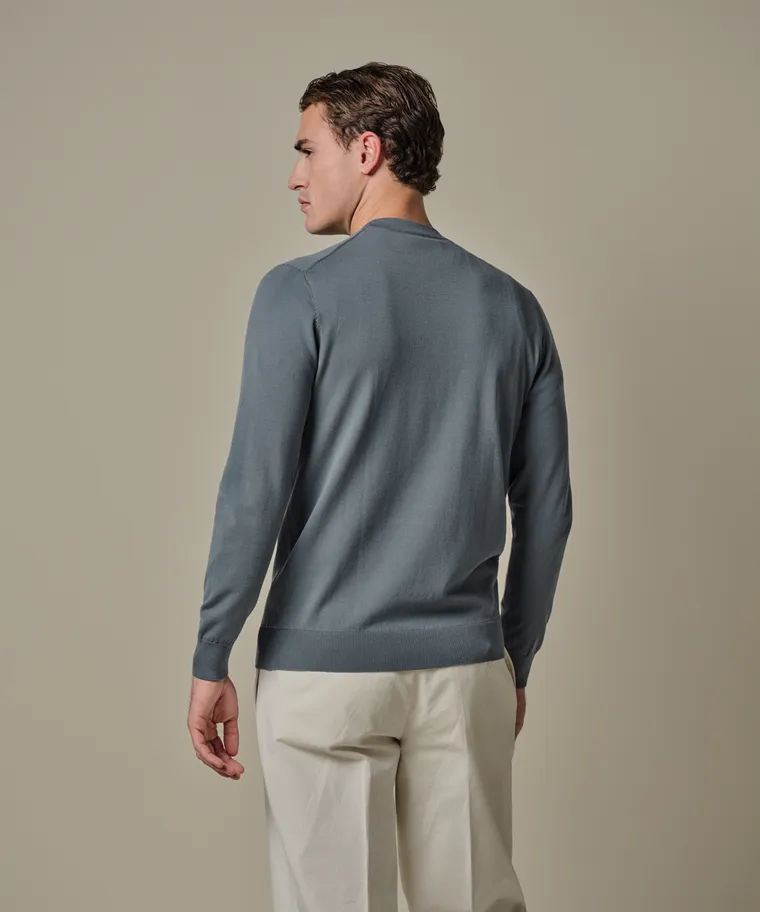 PROFUOMO Crewneck Grey blue