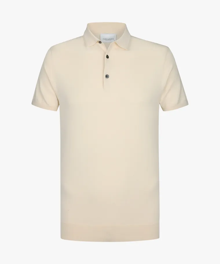 PROFUOMO Knitted polo Off-white
