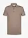 PROFUOMO Luxury Basic polo korte mouw beige