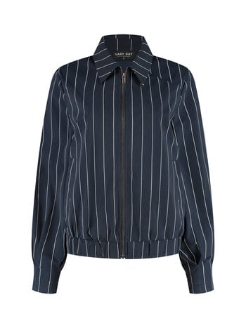 LADY DAY Cassy blazer blauw/wit