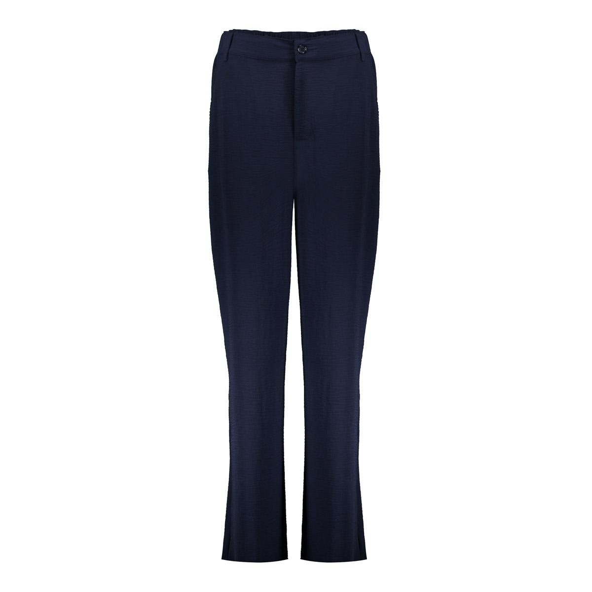 GEISHA  Pants crinckle navy