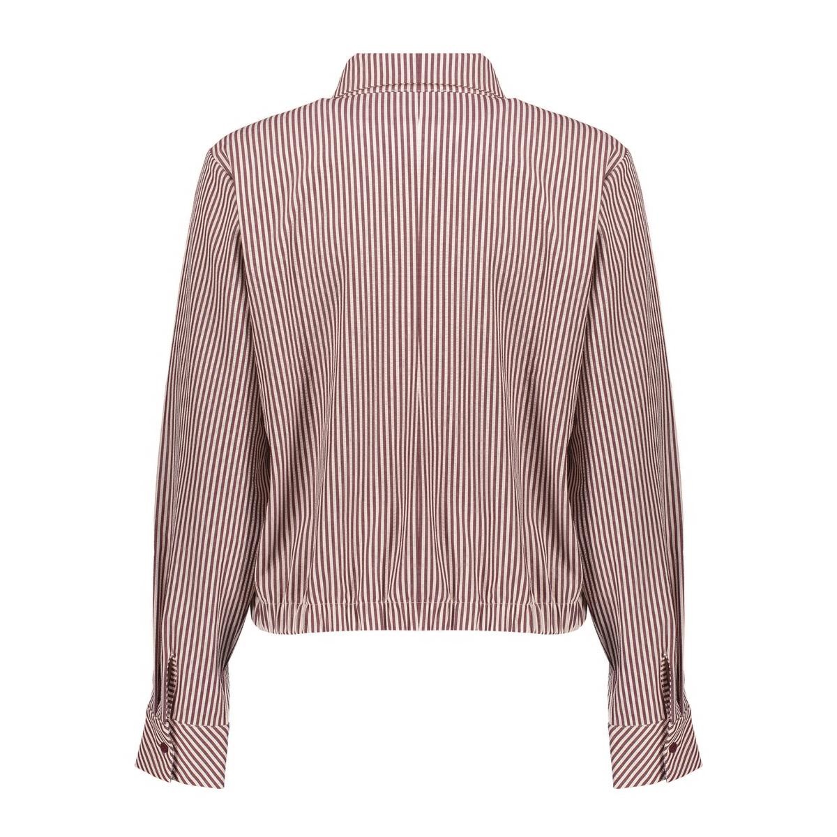 GEISHA  Blouse ecru/cherry red