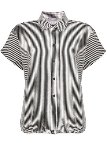 GEISHA Blouse black/ecru