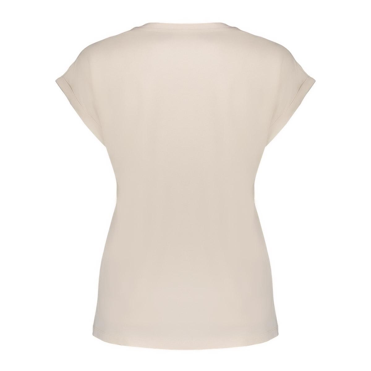 GEISHA  T-shirt "tres chique" sand/cherry