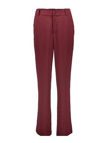 Geisha Crinkle broek kersenrood