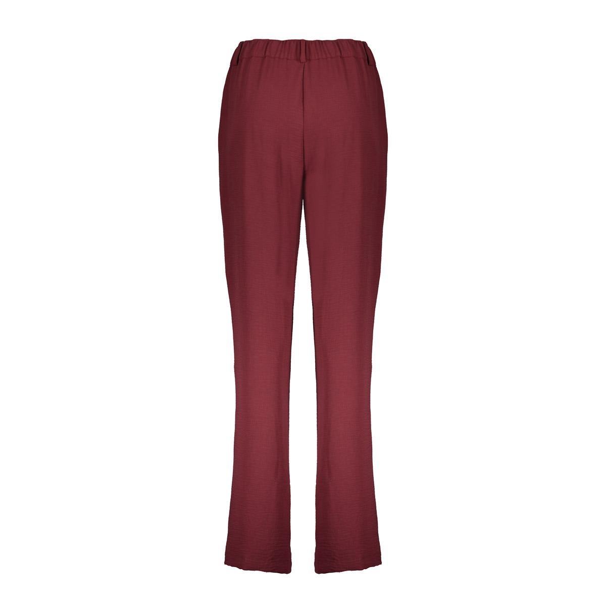 GEISHA  Pants crinckle cherry