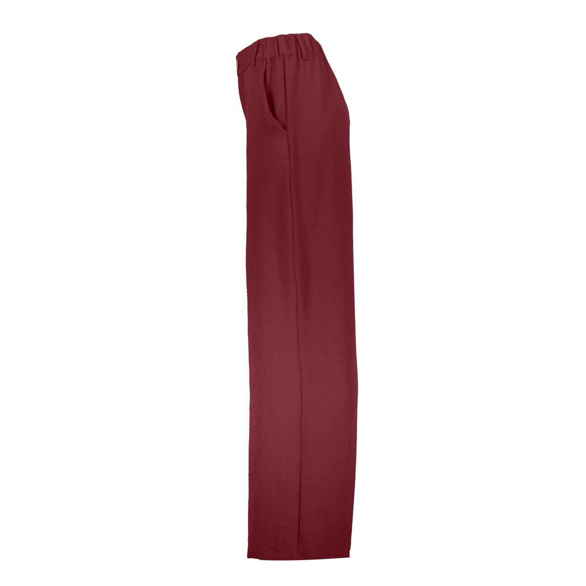 GEISHA  Pants crinckle cherry