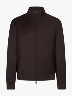 Cavallaro Napoli Ozzanio jacket dark brown