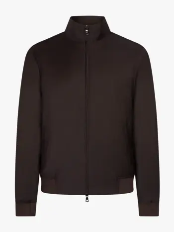 Cavallaro Napoli Ozzanio jacket dark brown