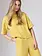 Corel Amsterdam Romee jacquard top lemon