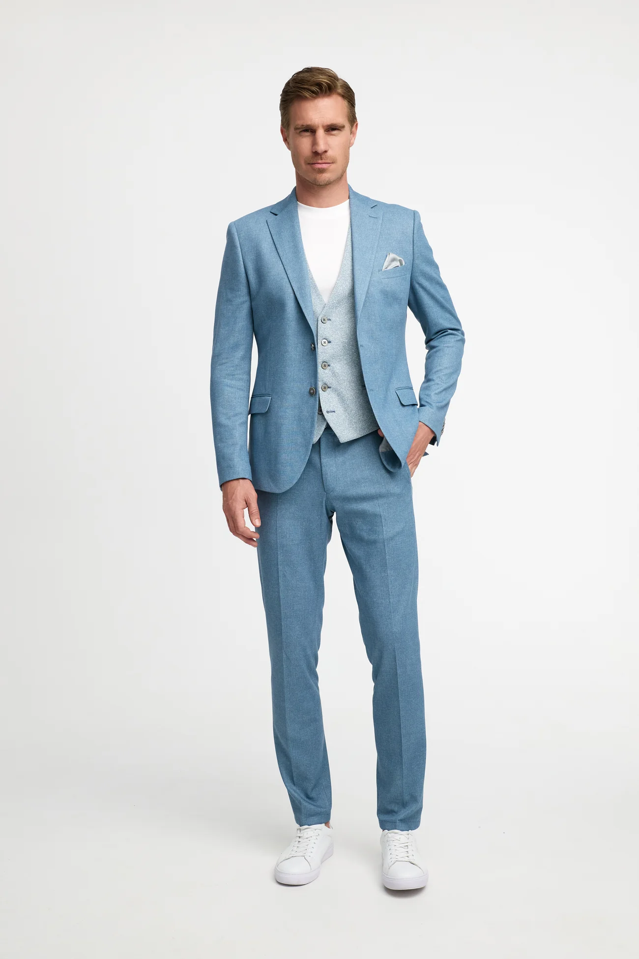 ZUITABLE Zuitable pantalopn lichtblauw