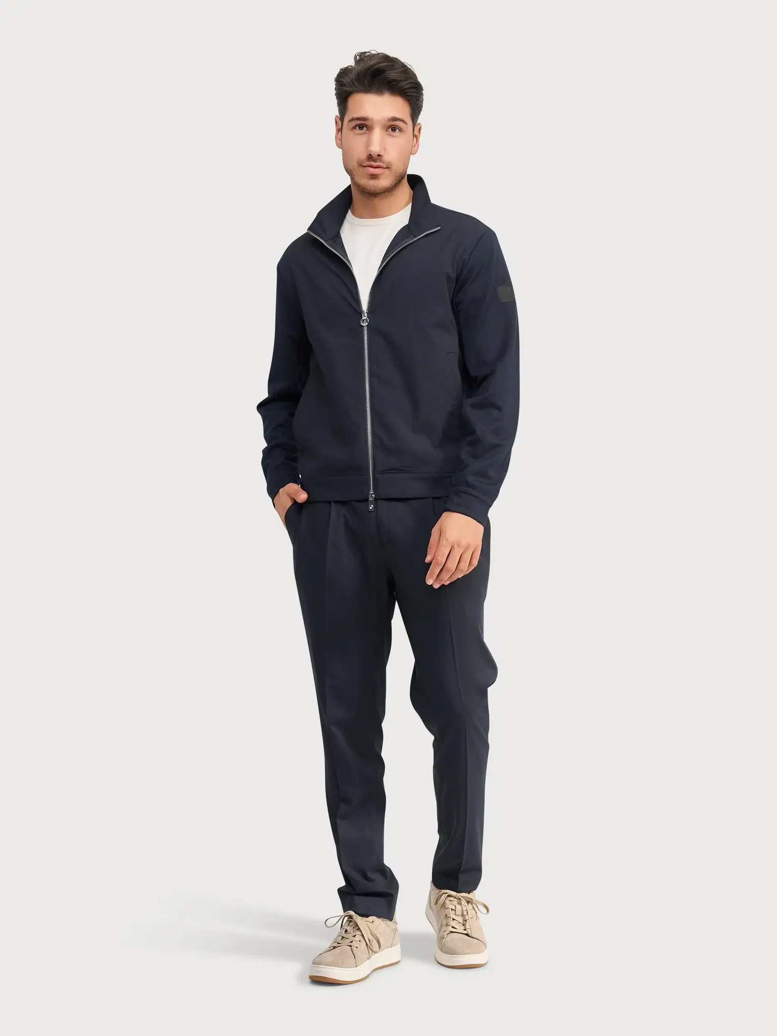 Blue industry  Overshirt stretch navy