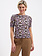 LADY DAY Sage top Sutton print
