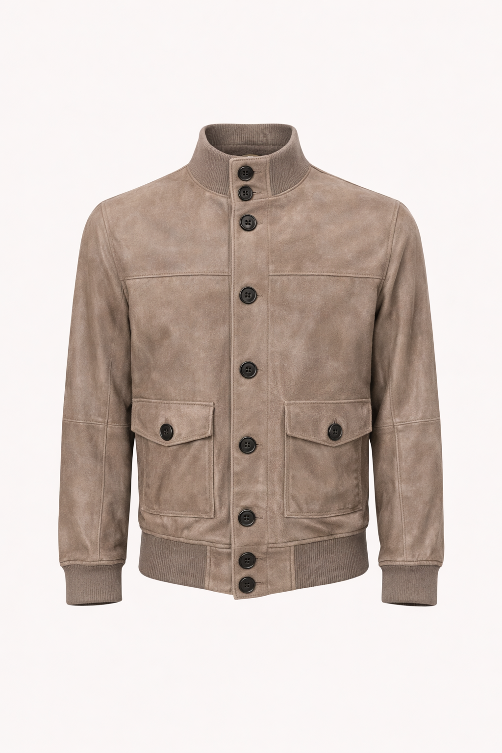 Dekkers leermode Suède blouson