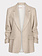 Esqualo  Blazer linen stripe sand