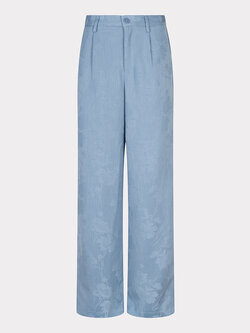 Esqualo Trousers daisy jacquard light jeans bl