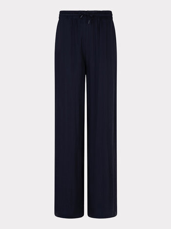 Esqualo Trousers tencel elastic wb navy