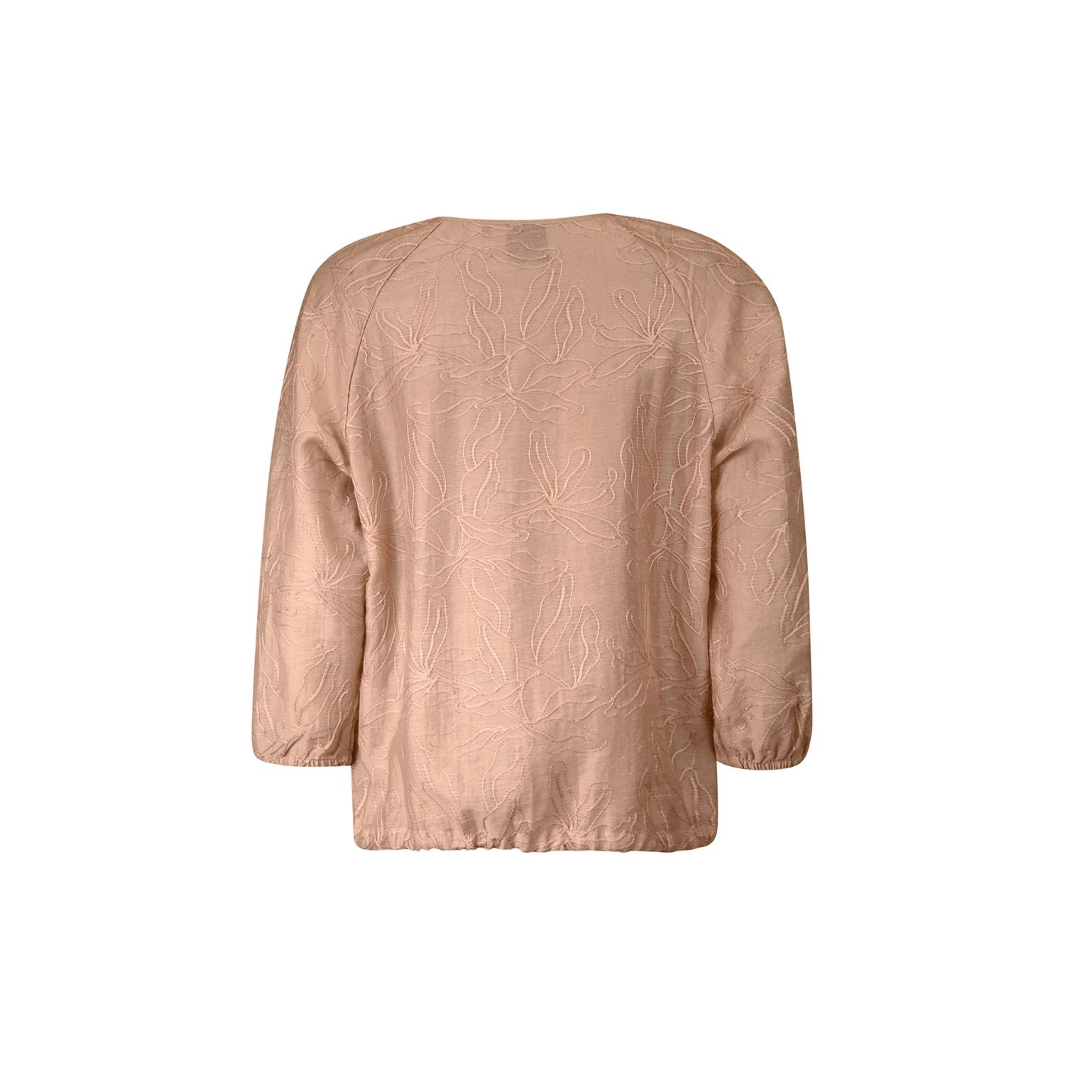 Poools fashion  Blouse embroidery peach dust