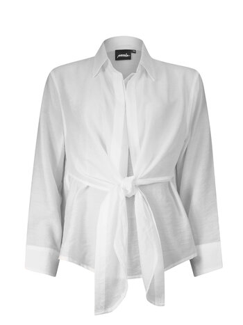 Poools fashion Blouse layer white