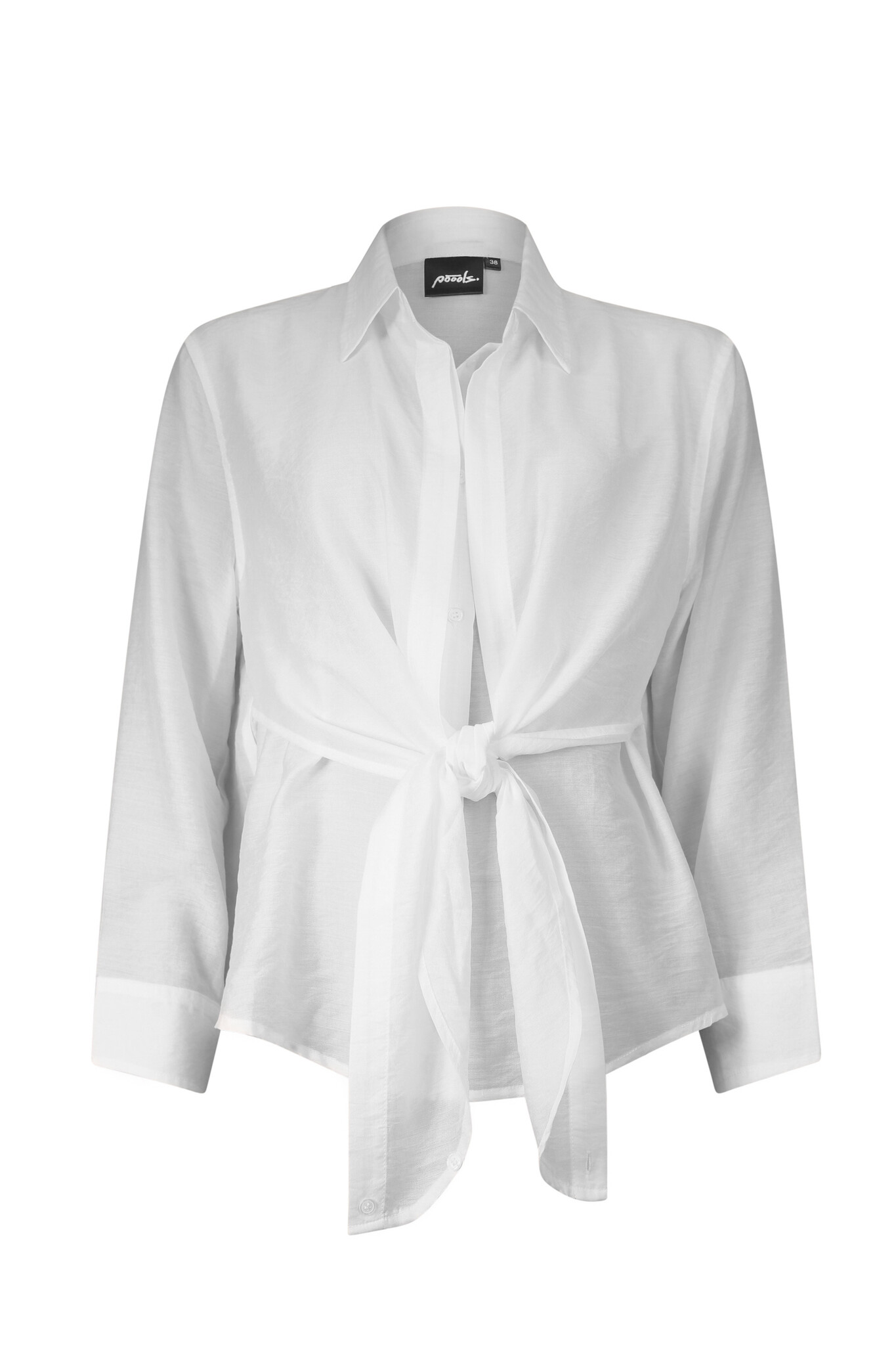 Poools fashion Blouse layer white