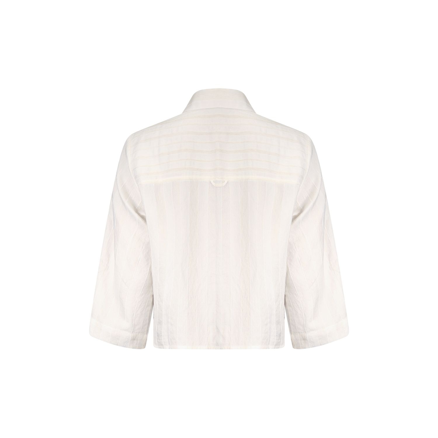 Poools fashion  Blouse mix stripe offwhite