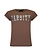 Poools fashion T-shirt artwork taupe