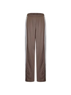 Poools fashion Pant contrast taupe